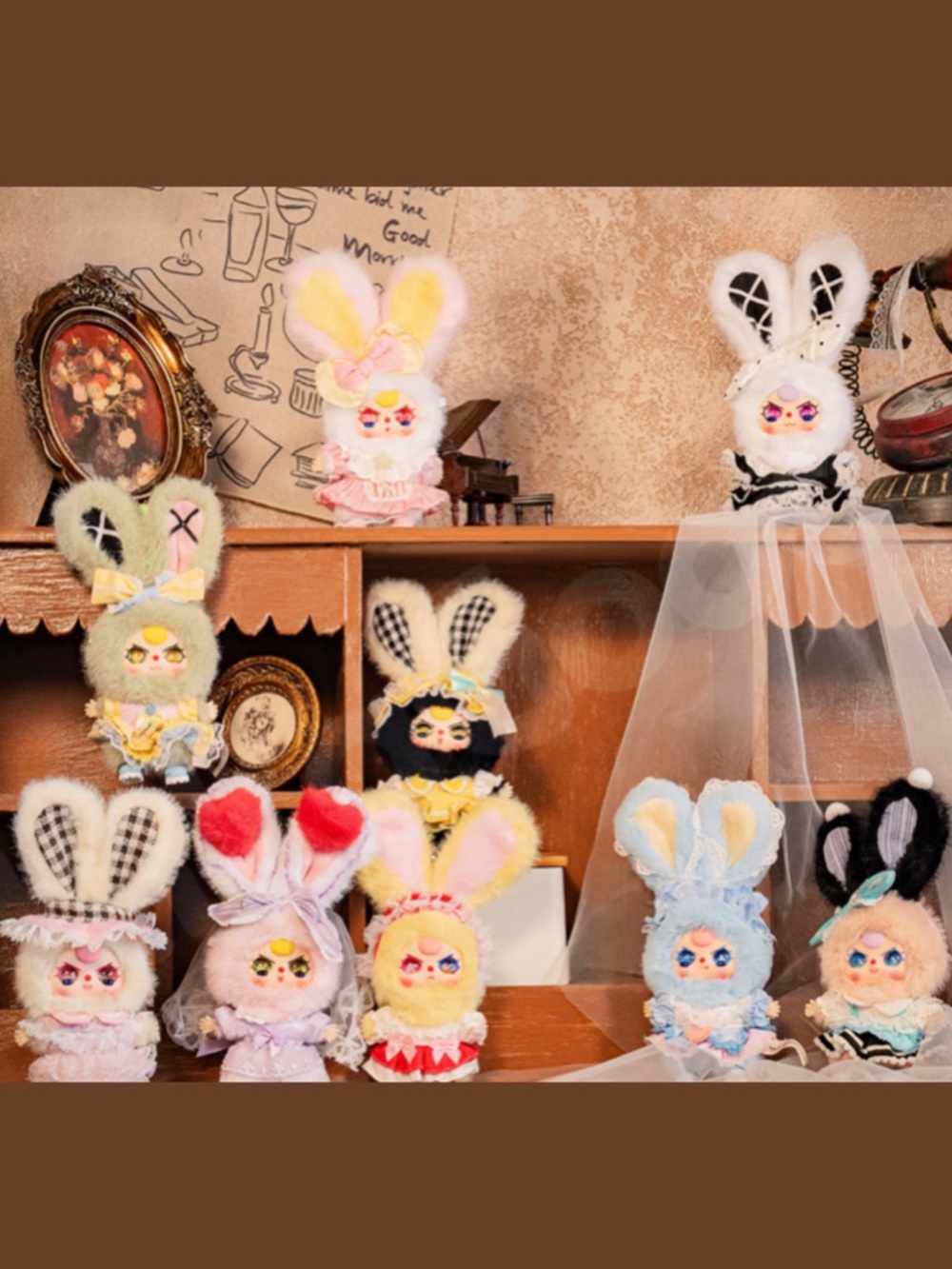 Baby Three Lolita's Dream Series Mini Plush Bunny - Picture 3 of 16